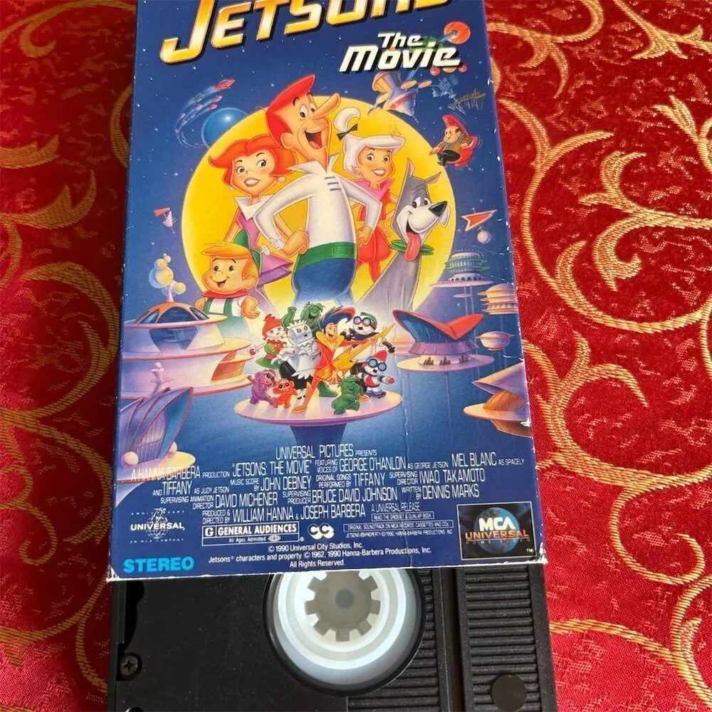 Jetsons: The Movie VHS 1990 Children's Family Film G Rated